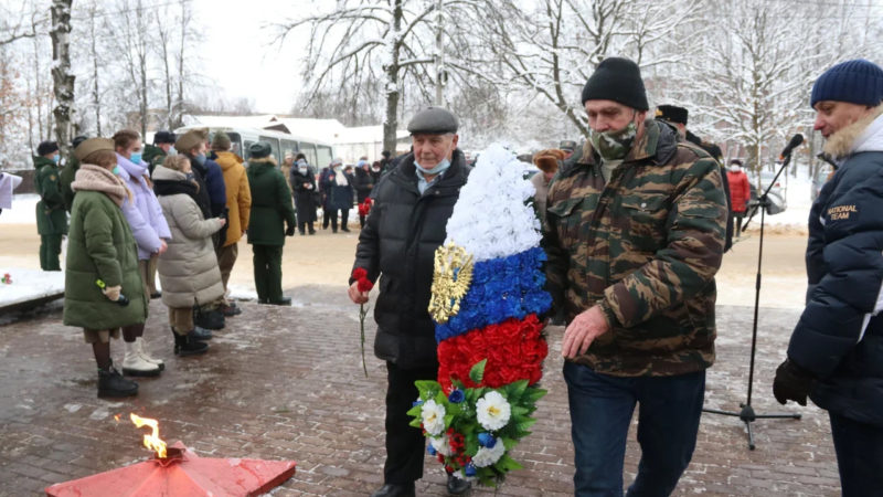 В Тучково отметили День освобождения поселка