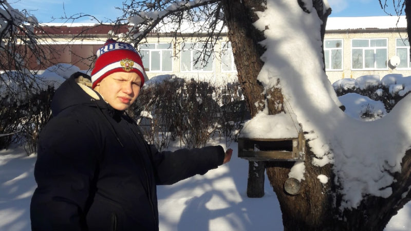 Покровские школьники заботятся о пернатых