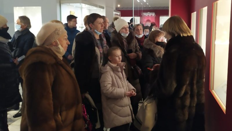 Тучковцы побывали на выставке в Кремле