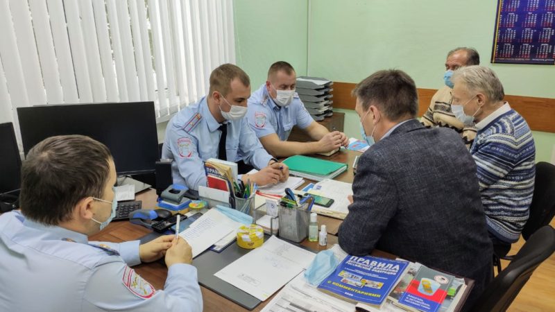 В Рузском округе обсудили вопрос безопасности на дорогах