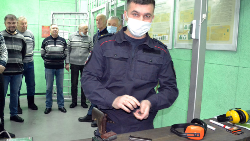 Рузские ветераны полиции участвовали в стрельбах