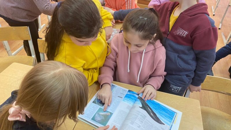 Тучковцы узнали, как поют киты