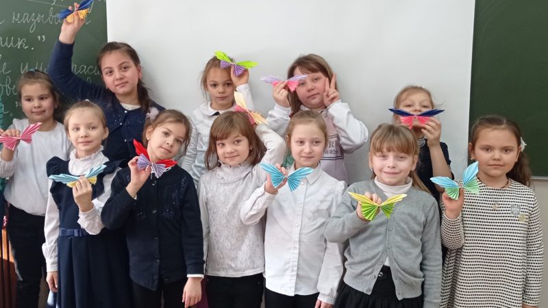 Юным тучковцам – всё о бабочках