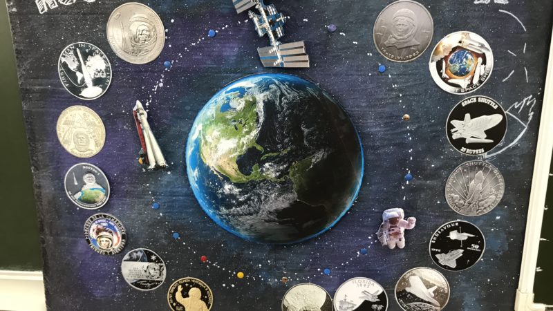 Тучковские нумизматы отправились в космос
