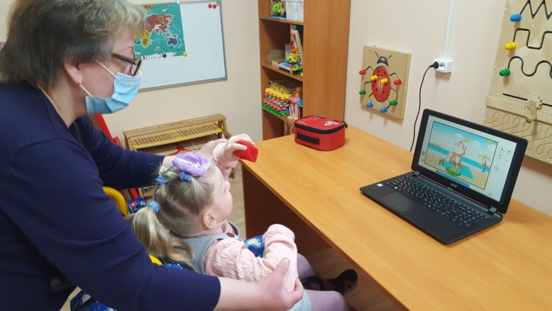 В Тучково реабилитируют детей-инвалидов с использованием игровых тренингов
