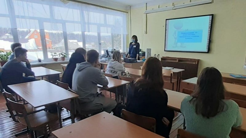 В Сытьковской школе прошел урок по профориентации