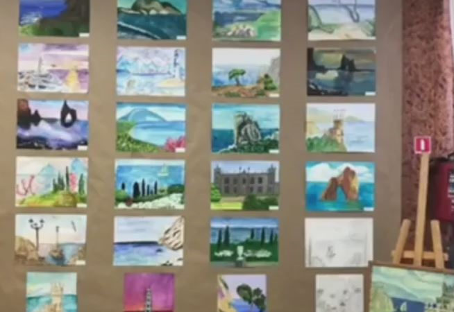 Крым – глазами юных художников