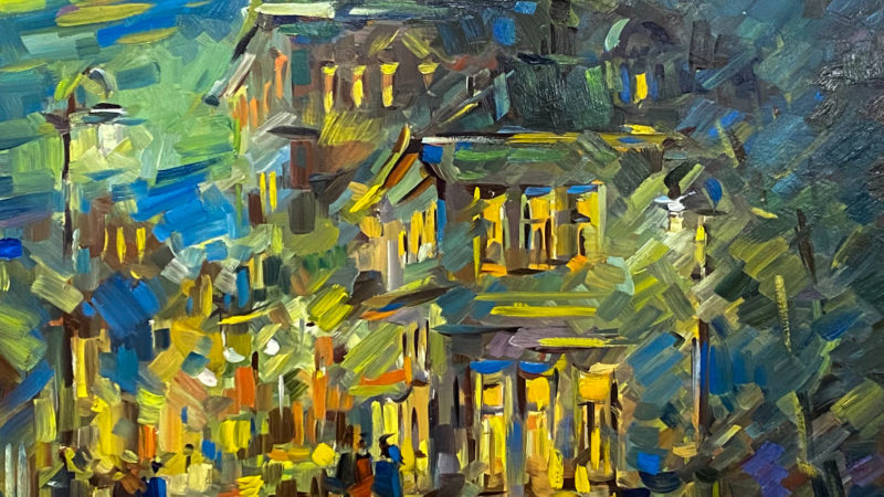 Ружан приглашают на выставку Сергея Хрусталева