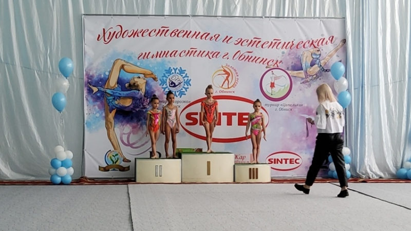 Рузские гимнастки завоевали серебряные и бронзовые медали