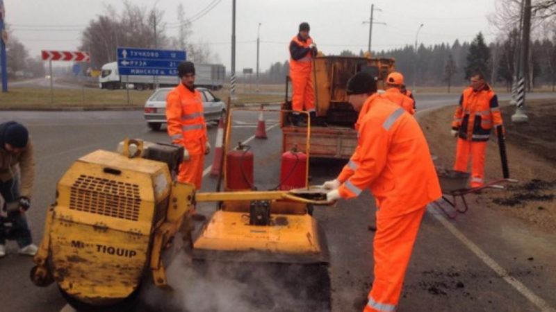 В Рузском округе в этом году дороги будут ремонтировать в 2 этапа