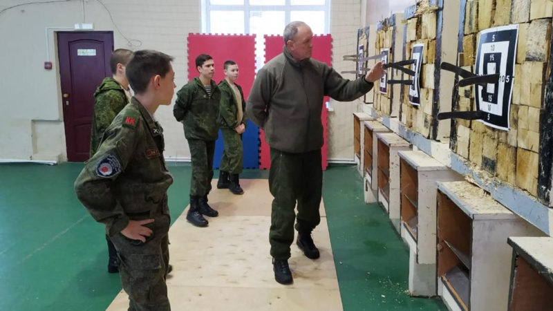 Рузские кадеты соревновались в меткости