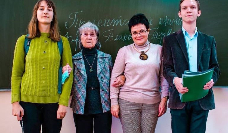 В тучковской школе состоялась презентация книги