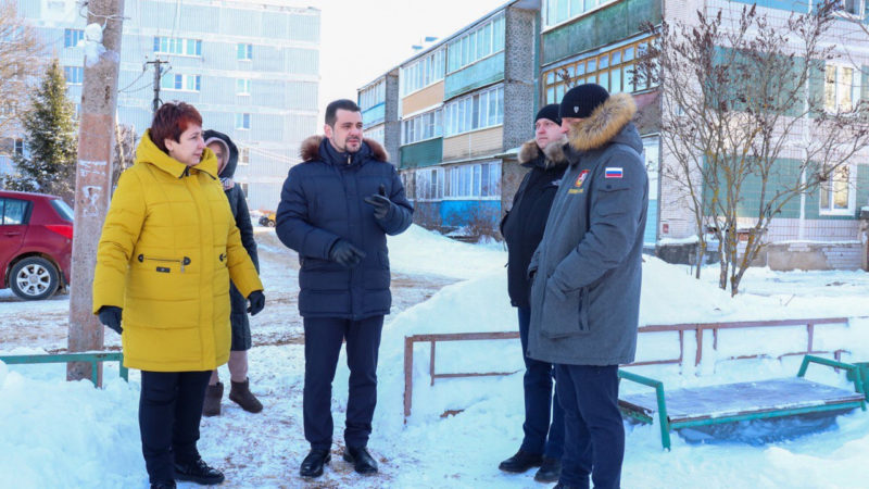 Николай Пархоменко побывал в поселке Кожино