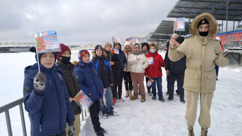 Юнармейцы Рузского округа посетили интерактивные площадки в парке «Патриот»