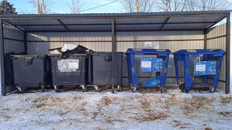 В Рузском округе следят за  нормативным состоянием контейнерных площадок