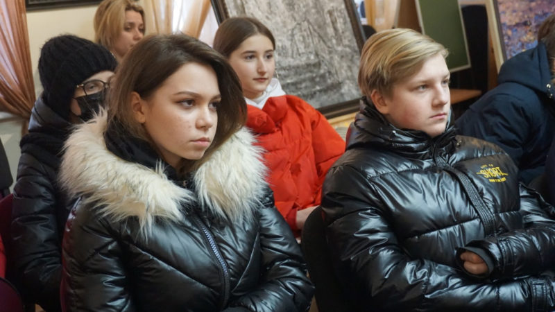 Космодемьянским школьникам – о профессии экскурсовода