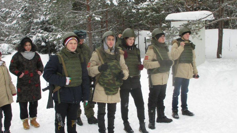 Покровские юнармейцы готовились к выстрелу