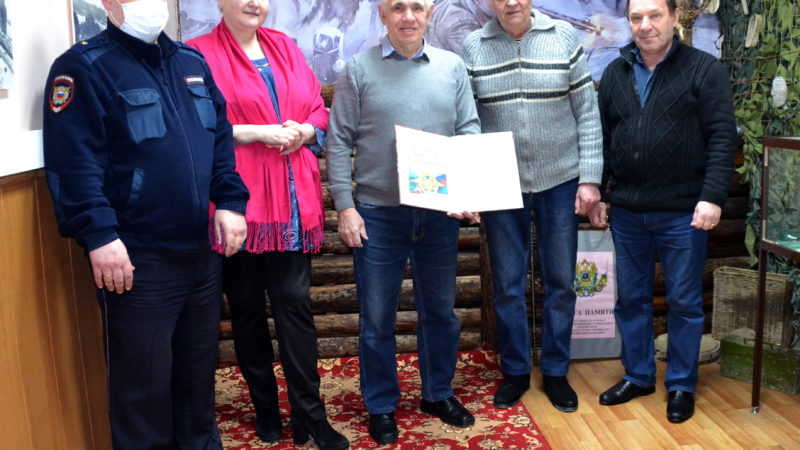 Ветеран милиции отметил 65-летие