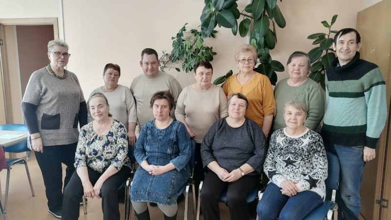 Ружане из общества инвалидов отмечают приход весны