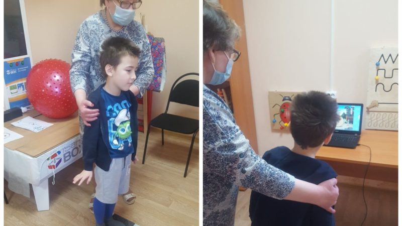 В тучковском отделении реабилитации детям развивают речь