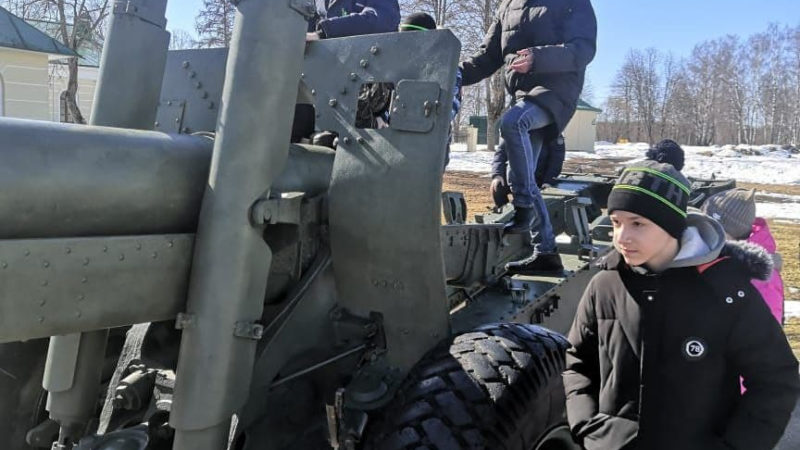 Воспитанники «Астарты» побывали в Бородинском музее