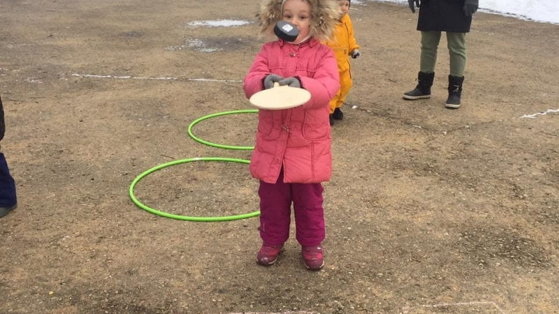 На Городке было весело