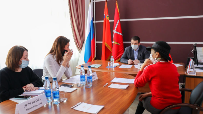 Глава Рузского округа провел прием жителей