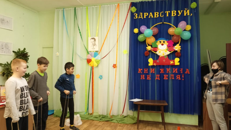 В Рузской библиотеке играли в подвижные игры