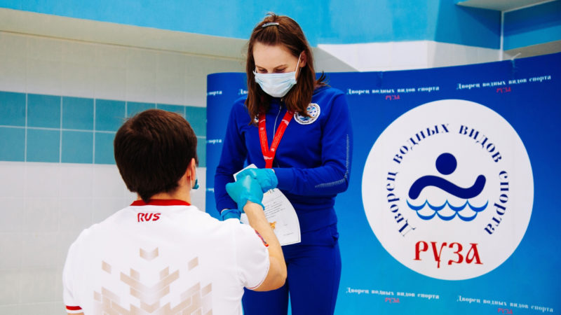 В Рузе прошли соревнования по плаванию