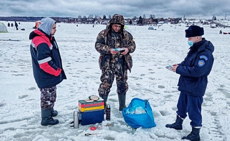 На Рузском водохранилище прошел рейд по безопасности