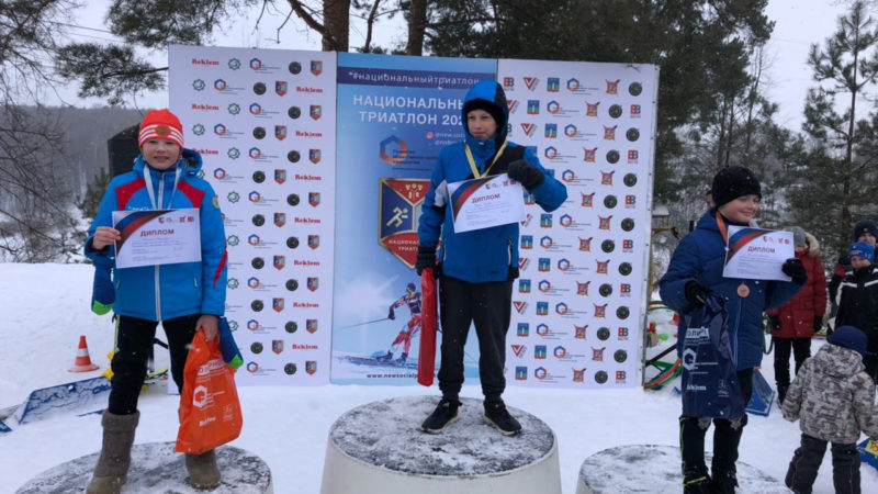 Ружане участвовали в триатлоне