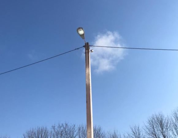 В Рузском округе приводят в порядок уличные светильники