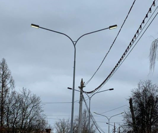В Рузском округе ремонтируют светильники