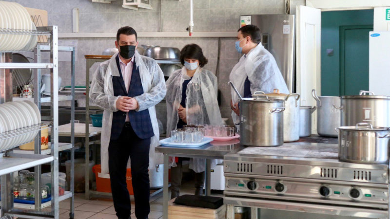 Николай Пархоменко побывал в Космодемьянской школе