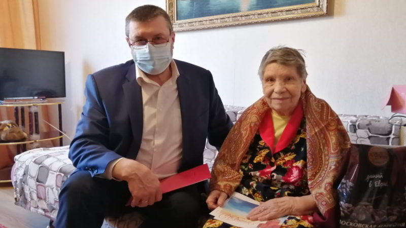 Жительнице Тучково исполнилось 90 лет