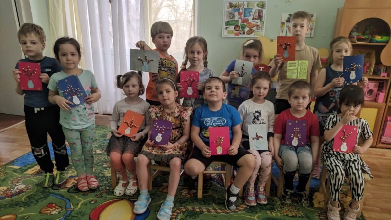 Маленьким тучковцам дали весенний мастер-класс