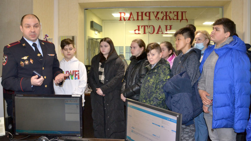 Юным ружанам рассказали о службе в полиции