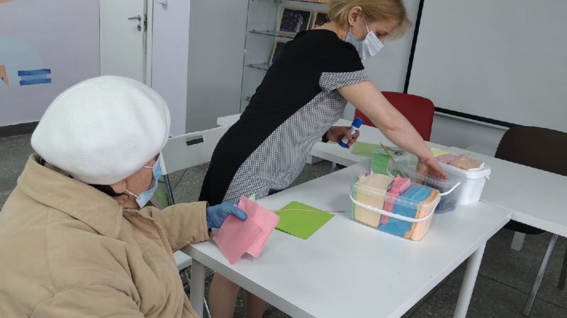 В Тучково прошел мастер-класс для пожилых ружан