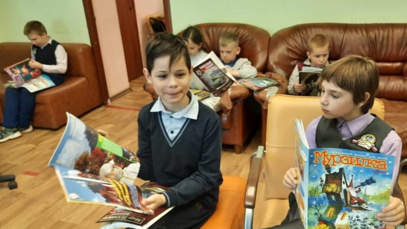 Юные ружане встретились с Мурзилкой