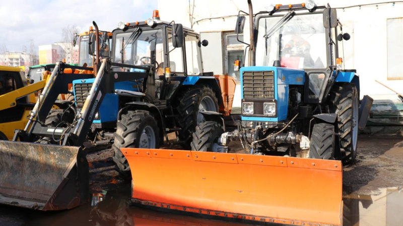 В Рузском округе проверили готовность коммунальной техники