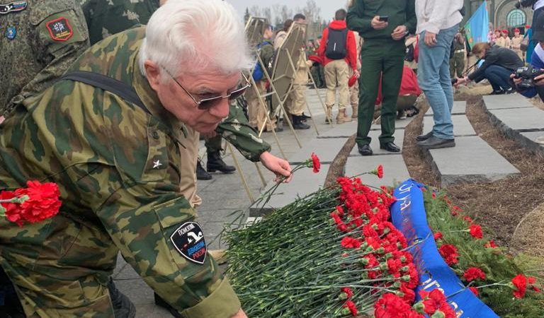 Ружане приняли участие в открытии «Вахты памяти»