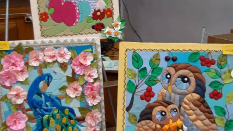 В Дороховской школе выставлены работы ребят