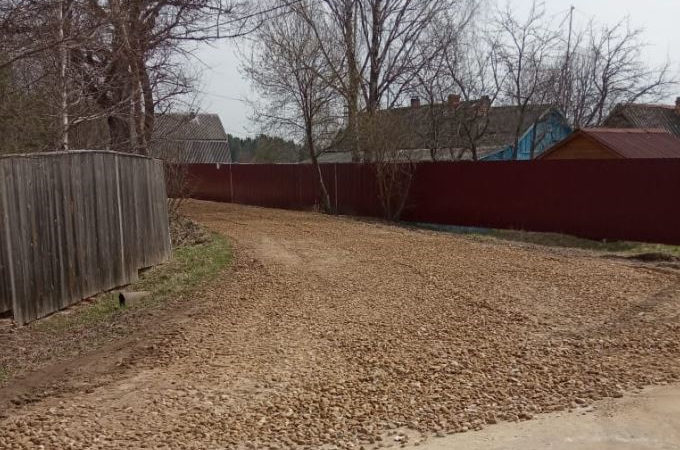 В Рузском округе благоустраивают дороги