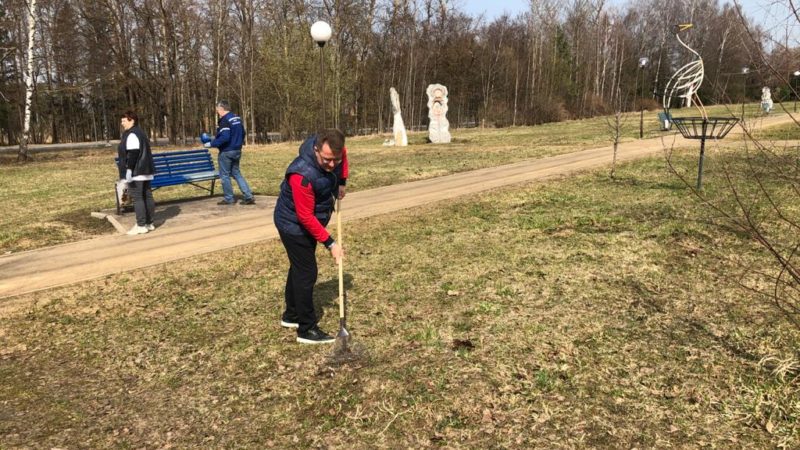 В Космодемьянском прошел субботник