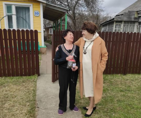 Ружанам вручили куличи