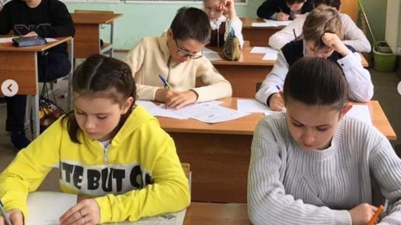 В Колюбакинской школе решали интеллектуальные задачи