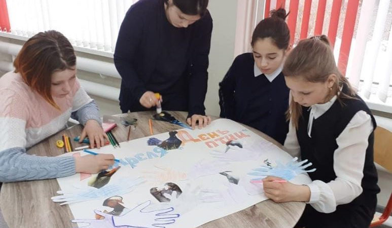 Космодемьяцы говорили о птицах