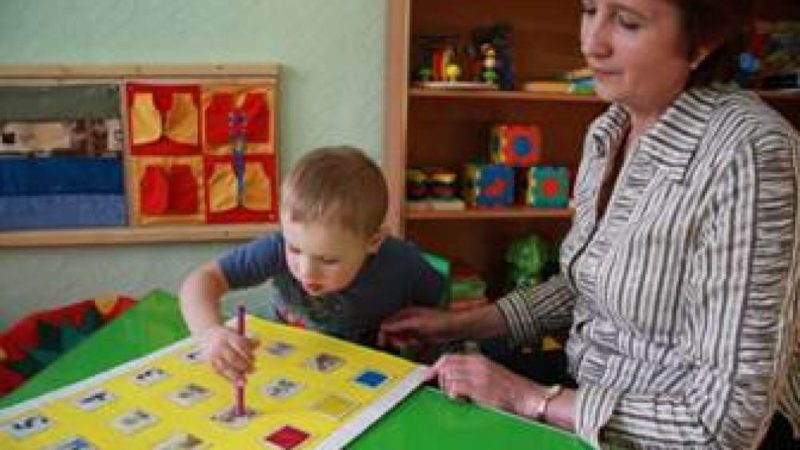 На базе центра реабилитации в Тучково проводятся коррекционные занятия