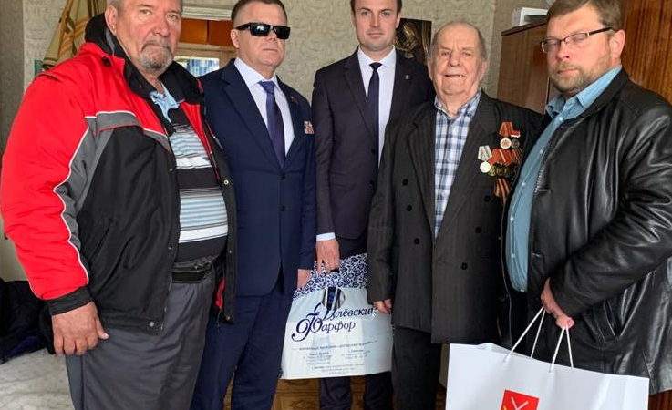 Ивана Романовича поздравили с Днем Победы