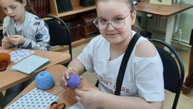 Ружане изготовили объемные поделки